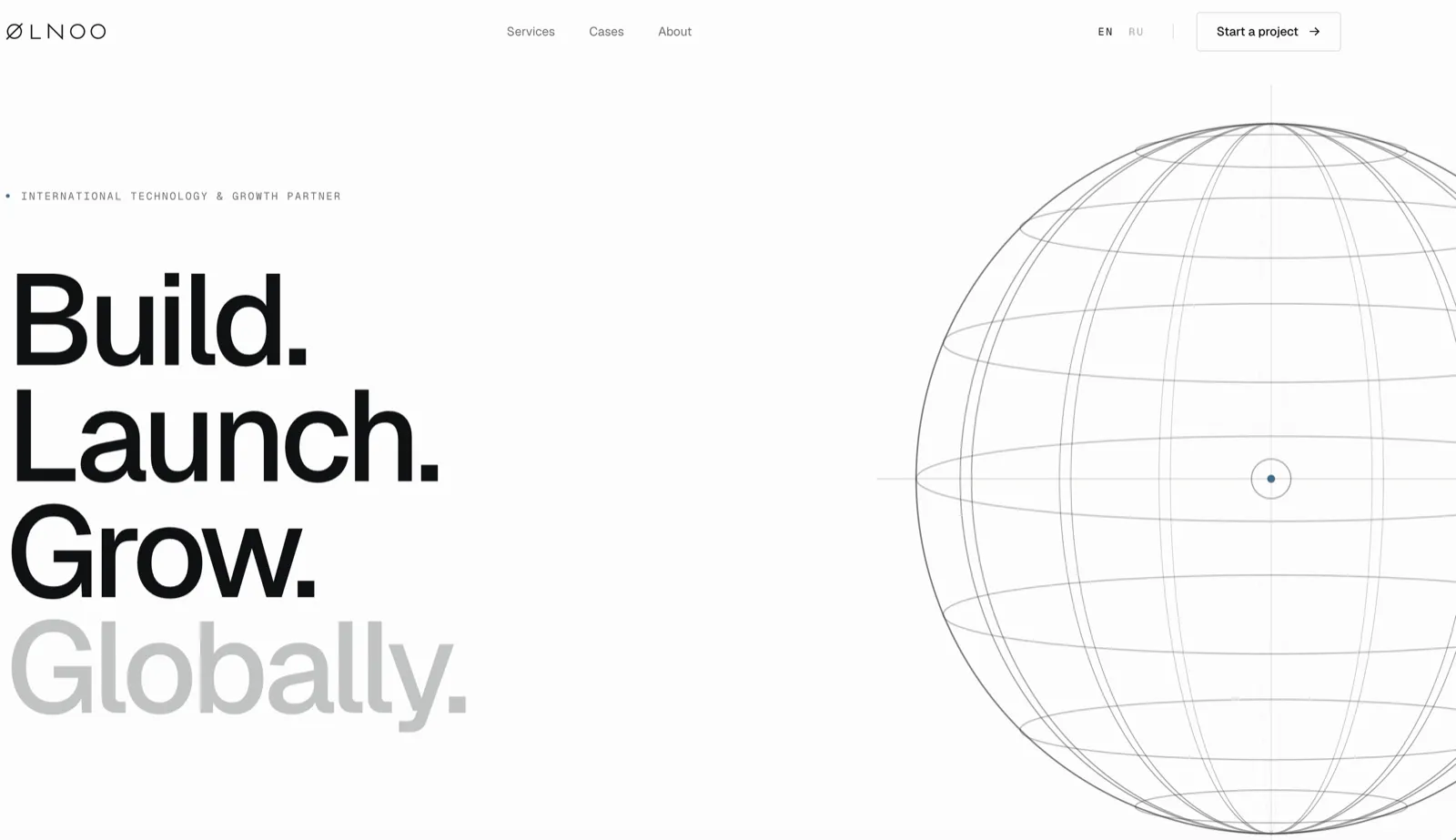 OLNOO — homepage hero
